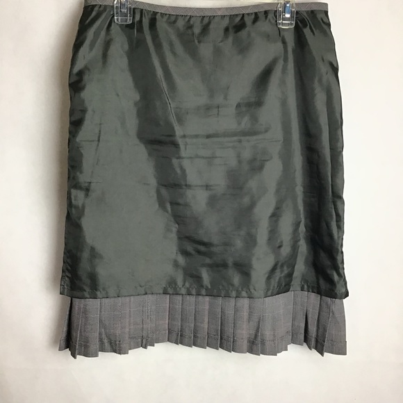 Isabella De Marco plaid Skirt w/Pleated Hem. Sz 10 - Picture 5 of 8